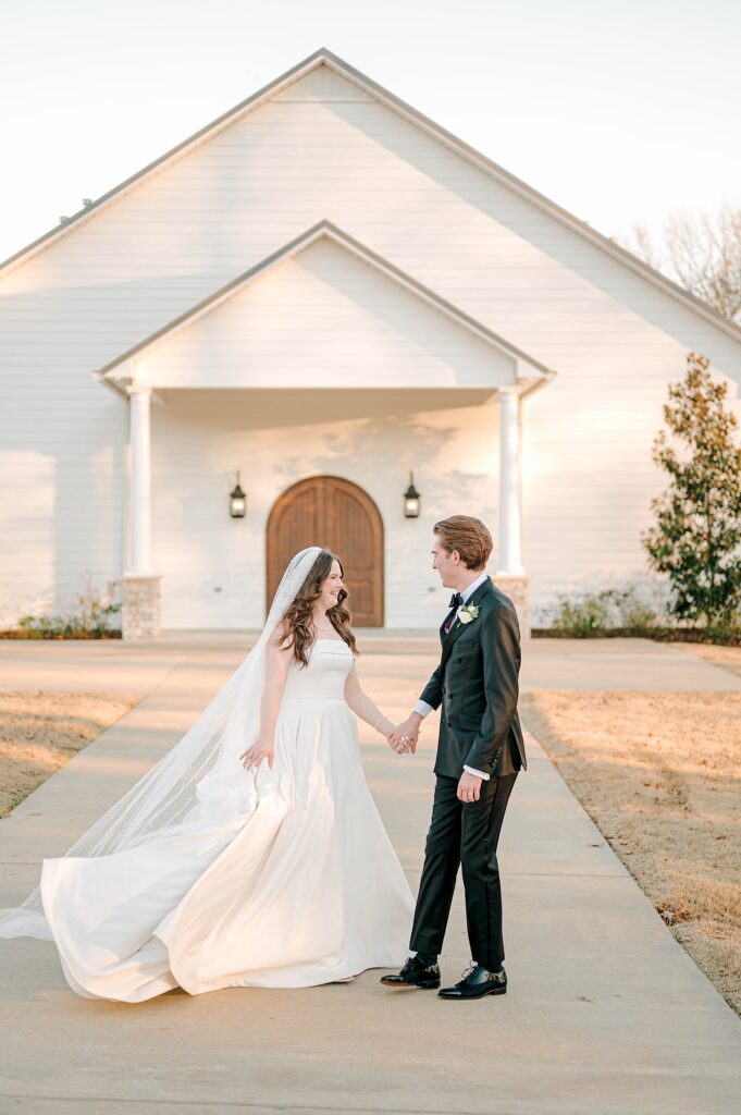 bride and groom portraits at Legacy Acres