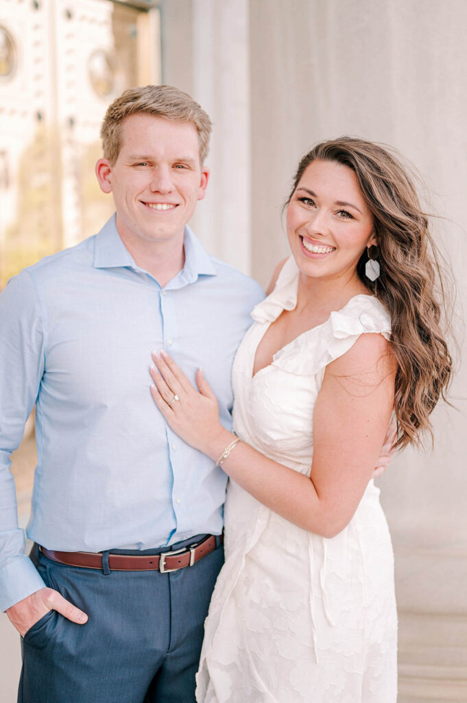 Downtown Little Rock Engagement Photography